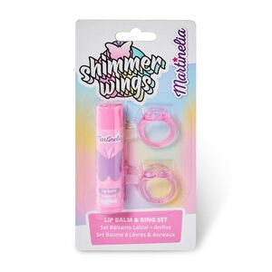 Martinelia Shimmer Wings balzám na rty s prstýnky obraz