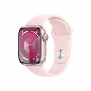 Apple Watch S9 41 mm sport band S/M smart hodinky Pink obraz