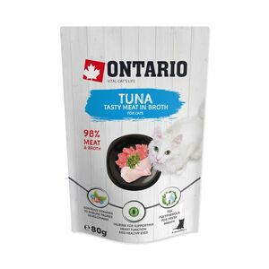 Ontario Tuňák ve vývaru kapsička 80 g obraz