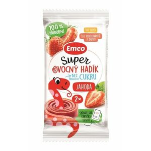 Emco Super ovocný hadík jahoda 20 g obraz