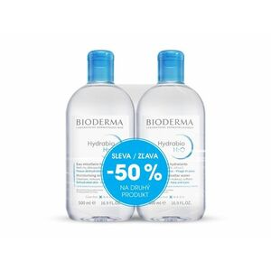 BIODERMA Hydrabio H2O micelární voda 500 ml 1+1 Festival obraz