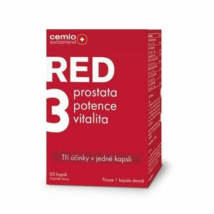 Cemio RED3 60 kapslí obraz