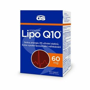 GS Koenzym Lipo Q10 60 mg 60 kapslí obraz