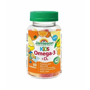 Jamieson Omega-3 Kids Gummies 60 želatinových pastilek obraz