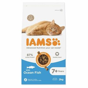 IAMS Cat Senior Ocean Fish granule pro kočky 2 kg obraz