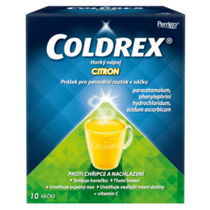 Coldrex CITRON Horký nápoj 10 sáčků obraz