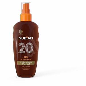 NUBIAN olej na opalování ve spreji SPF 20 150 ml obraz