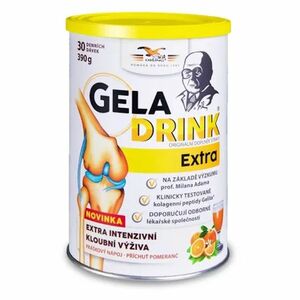 GELADRINK Extra práškový nápoj pomeranč 390 g obraz