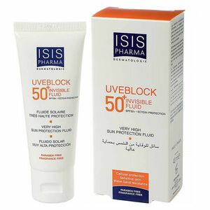 ISIS PHARMA Uveblock 50+ fluid Invisible 40 ml obraz