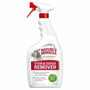 NATURE'S MIRACLE Stain&Odour Remover pro kočky 709 ml obraz