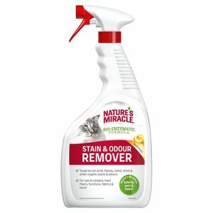 NATURE'S MIRACLE Stain&Odour Remover Melon pro kočky 946 ml obraz