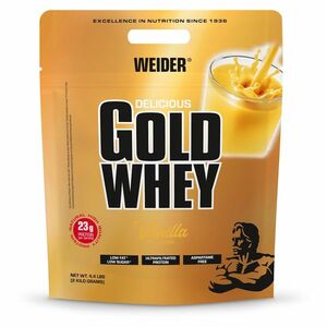 WEIDER Gold whey syrovátkový protein vanilka 2000 g obraz