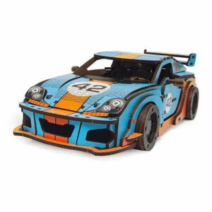 UNIDRAGON Dřevěné puzzle unimodels comet gts blue-orange obraz