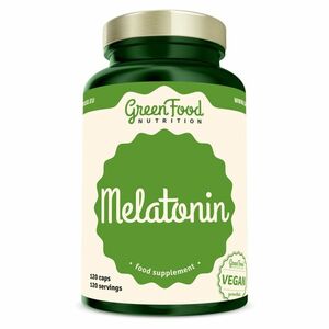 GREENFOOD NUTRITION Melatonin 120 kapslí obraz