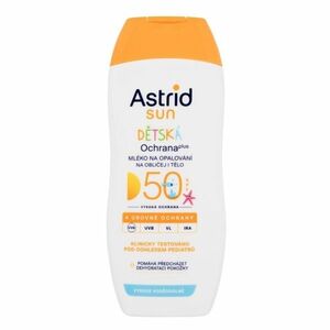 ASTRID Sun Dětské mléko na opalování OF 50 200 ml obraz