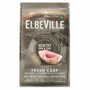 ELBEVILLE Healthy Skin and Coat Fresh Carp granule pro psy 1 kus, Hmotnost balení (g): 1, 4 kg obraz