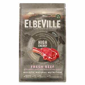 ELBEVILLE High Energy Fresh Beef granule pro psy 1 kus, Hmotnost balení (g): 1, 4 kg obraz