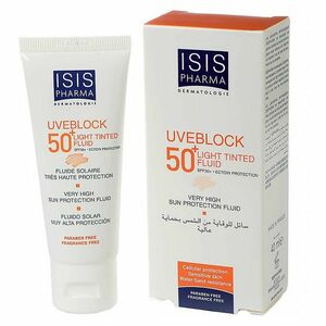 ISIS PHARMA Uveblock 50+ fluid Light Tint 40 ml obraz