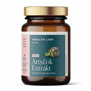 HEALTH LINK Artyčok extrakt 450 mg 120 kapslí obraz