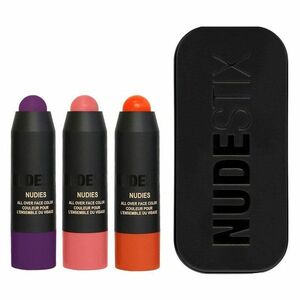 NUDESTIX Dárková sada dekorativní kosmetiky Trendy Blush Mini 3 ks obraz