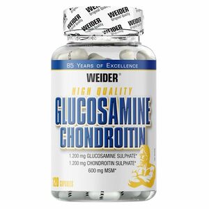 WEIDER Glucosamine Chondroitin + MSM kloubní výživa 120 tablet obraz