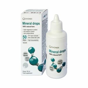 OVONEX Mineral drops 100% natural form 100 ml obraz