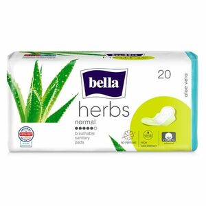 BELLA HERBS Aloe Vera Hygienické vložky s křidélky 20 kusů obraz