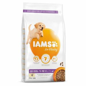 IAMS Dog Puppy Large Chicken granule pro psy 1 kus, Hmotnost balení (g): 12 kg obraz