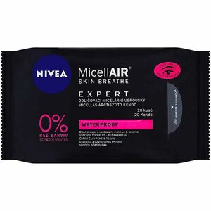 NIVEA MicellAir Expert expertní odličovací micelární ubrousky 20 ks obraz