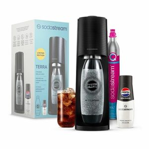 SODASTREAM TERRA Black Pepsi Zero Mpack výrobník sody obraz