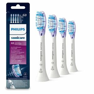 PHILIPS SONICARE Premium Gum Care HX9054/17 náhradní hlavice 4 kusy v bílé barvě obraz