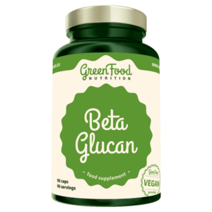 GREENFOOD NUTRITION Beta glucan 90 kapslí obraz