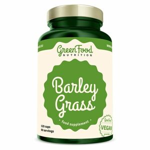 GREENFOOD NUTRITION Barley grass 120 kapslí obraz