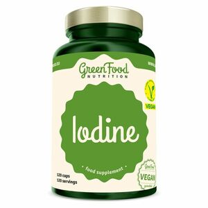 GREENFOOD NUTRITION Iodine 120 kapslí obraz