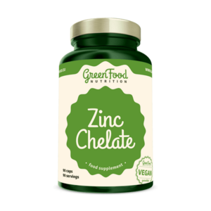 GREENFOOD NUTRITION Zinc chelate 90 kapslí obraz