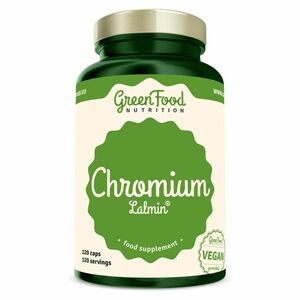 GREENFOOD NUTRITION Chromium lalmin 120 kapslí obraz