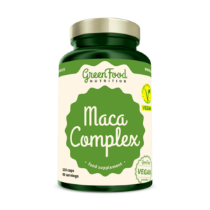 GREENFOOD NUTRITION Maca complex 120 kapslí obraz