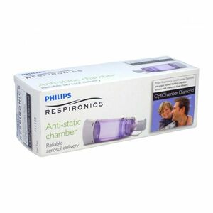 PHILIPS RESPIRONICS Optichamber Diamond inhalační nástavec obraz