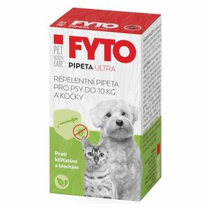 PET HEALTH CARE FYTO pipeta Ultra pro psy do 10 kg a kočky 1x15 ml obraz