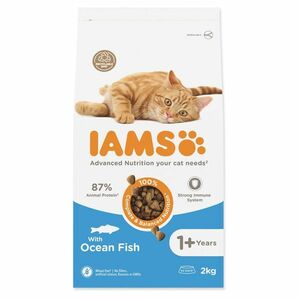 IAMS Cat Adult Ocean Fish granule pro kočky 1 kus, Hmotnost balení (g): 2 kg obraz