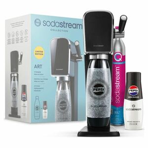 SODASTREAM ART Black Pepsi Zero Megapack výrobník sody obraz