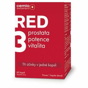 CEMIO RED3 Prostata, potence, vitalita 60 kapslí obraz