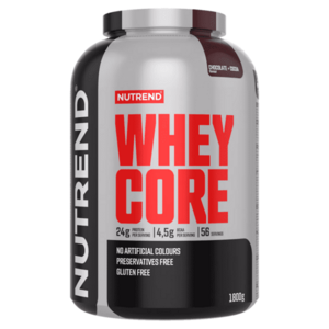 NUTREND Whey core proteinový koncentrát čokoláda a kakao 1800 g obraz