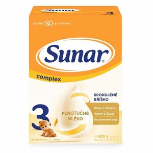 SUNAR Complex 3 batolecí mléko od 12 měsíce 600 g obraz