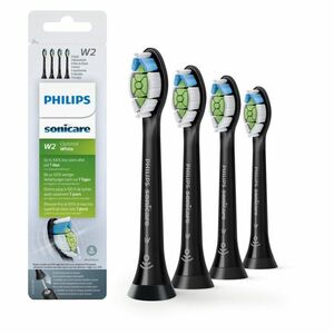 PHILIPS SONICARE Optimal White HX6064/11 černé náhradní hlavice 4 ks obraz