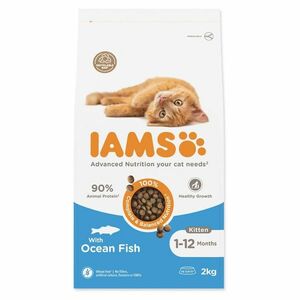 IAMS Cat Kitten Ocean Fish granule pro koťata 1 kus, Hmotnost balení (g): 10 kg obraz