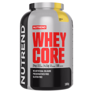 NUTREND Whey core proteinový koncentrát vanilka 1800 g obraz