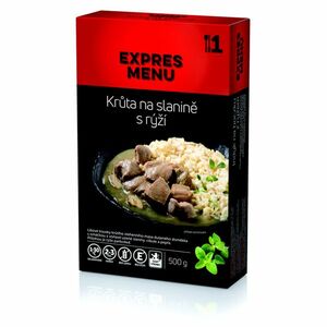 EXPRES MENU KM Krůta na slanině s rýží 500 g 1 porce obraz