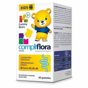 COMPLIFLORA Kids želatinoví medvídci 60 kusů obraz