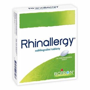 BOIRON Rhinallergy 60 pastilek obraz